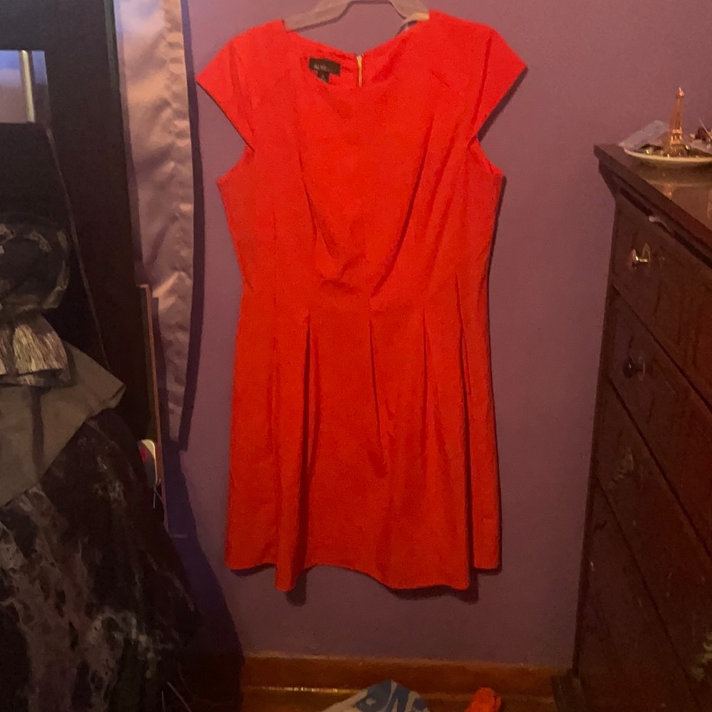 Orange dress